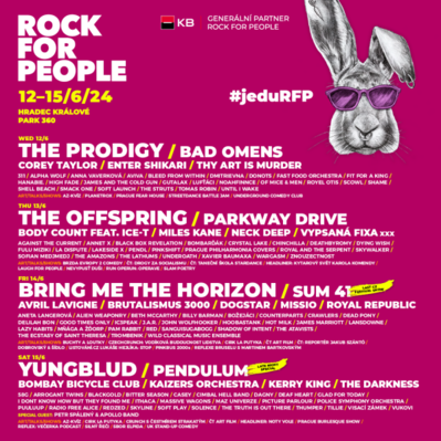 Pilna „Rock For People 2024” programa, paskutiniai bilietai ir ką būtina pamatyti!